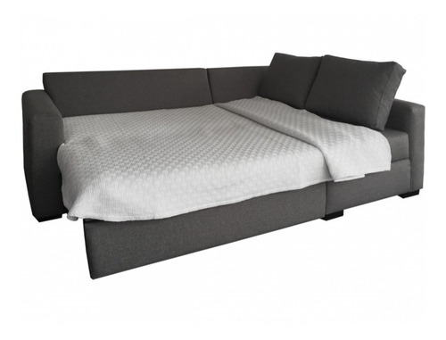 Sillon Sofa Esquinero Cama 2 Plazas Con Baul Premiun