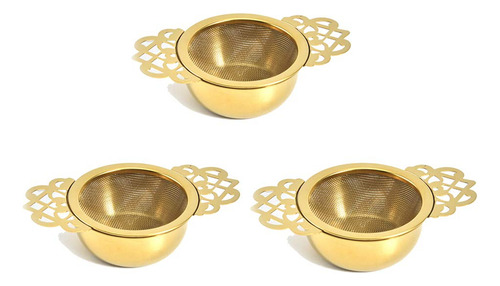 Coladores De Té De Acero Inoxidable Con Cuencos Goteo