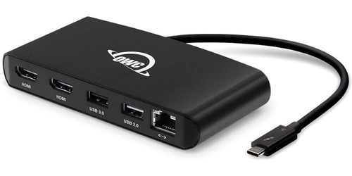 Owc Thunderbolt 3 Mini Dock, Adaptador Múltiple De 5 Puertos