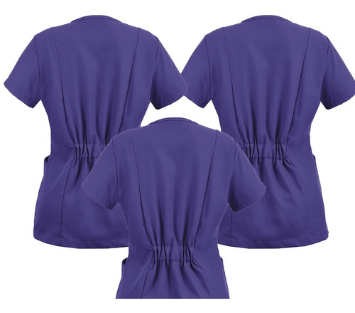 Imagen 2 de 3 de Filipina Dama Cuello V Cruzada Con Elastico (kit 3 Pzas)