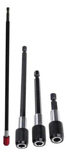 Kit 4pz Extensión Atornillador 1-30cm 1-15cm 1-10cm 1-6cm
