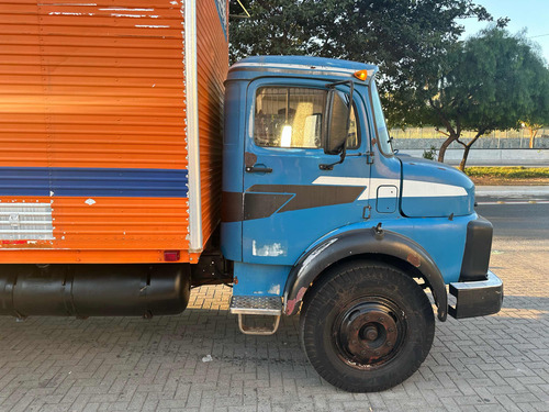 Mb 1113 Baú Toco 4x2 Turbinado Freio A Ar Direção Hidraúlica