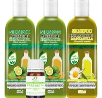 Comprar 2 Shampoos Aceite De Bergamota + Shampoo Extracto Manzanilla
