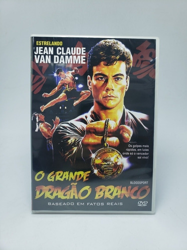 Película DVD El gran dragón blanco (Jean Claude Van Dame)