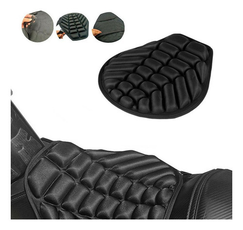 Funda De Cojín De Asiento De Motocicleta Universal Con Absor