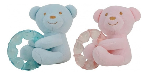 Sonajero De Peluche Con Mordillo Refrigerante Bebe Importado