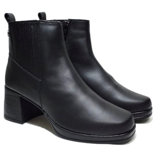Imagen 5 de 5 de Botas Bahia Cuero Black