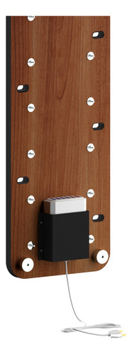 Totem Carregador Celular Parede Mdf 90 Código Qr Code Wifi