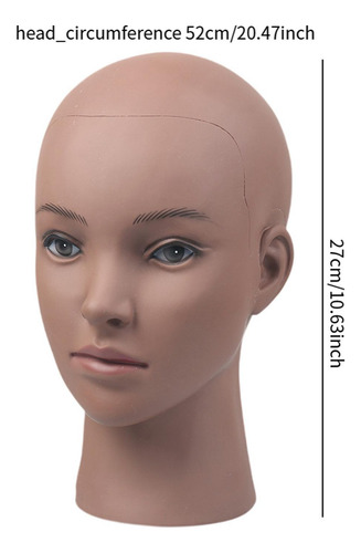 Cabeza De Maniquí, Cabeza De Muñeca Bald Manikin,