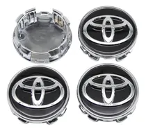 Comprar Tapas Centrales Emblema De Aro Para Toyota 6.2 Cm X 4 Unids.