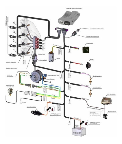 Imagen 4 de 5 de Interface Aeb Scanner Gnc 5ta Multimarca Profesional