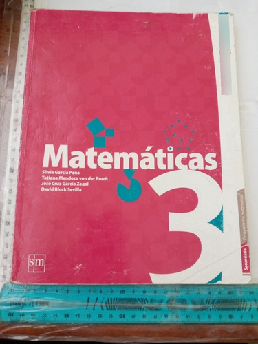 Matemáticas 3 García Mendoza Cruz Block Sm
