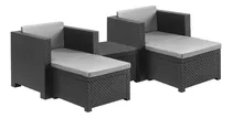 Comprar Juego De Living Muebles Jardin Exterior 2 Sillas + Mesa