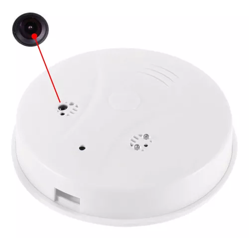 Detector Sensor De Humo Wifi P2p Fullhd 24hcámaras espías