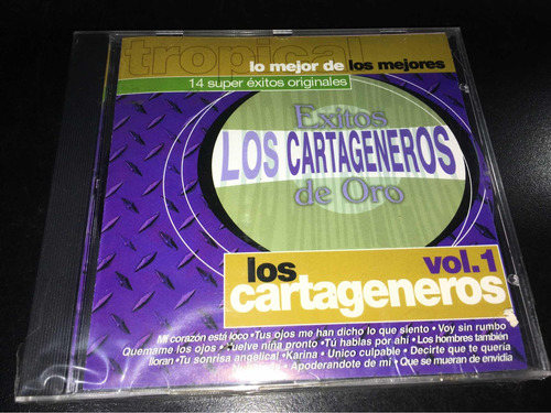 Cd Los Cartageneros Vol 1 Lo Mejor Nuevo Original Cerrado