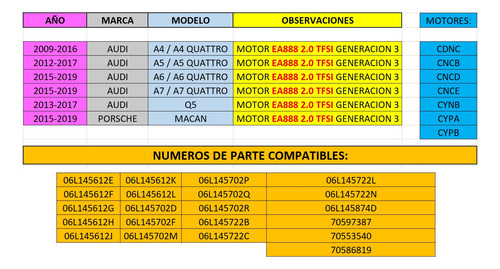 Actuador Electronico Turbo 2016 Audi Q5 2.0 Tfsi Original