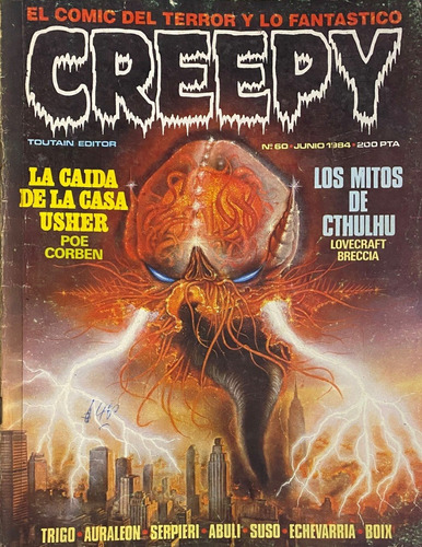 Creepy, Comic Del Terror Y Lo Fantástico,  Nº 60  Rba