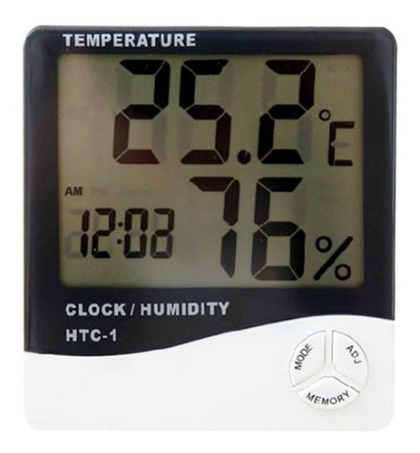 Termómetro Ambiental Reloj Digital Despertador-higrometro