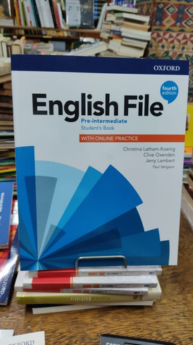English File Pre-intermediate Students Book Fourth Edition