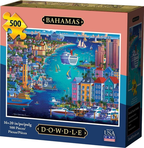 Dowdle Puzzle - Bahamas - 500 Piezas
