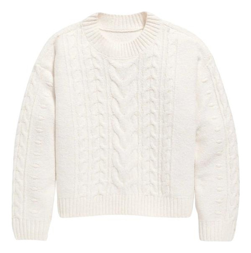 Sweater Niña Old Navy Solids S Blanco