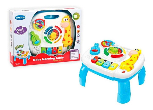 Mesa Didáctica Para Bebés Con Luz Y Sonido Oferta Loi
