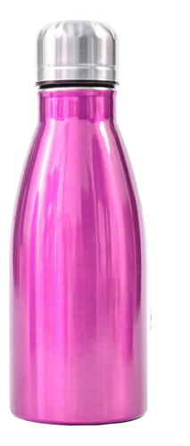 Garrafa Térmica Parede Dupla Squeeze Inox 500ml Rosa