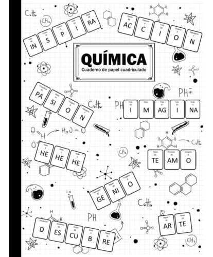 Quimica Cuaderno De Papel Cuadriculado: Cuaderno Para Los Am