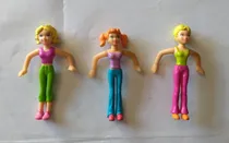 Comprar Lote Com 3 Bonecas Polly Pocket Mcdonalds 2007 - Usados