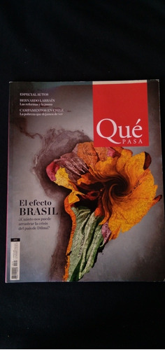 Revista Qué Pasa N° 2315 21 De Agosto Del 2015. J