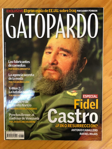 Revista Gatopardo. Fidel Castro ¿fin O Resurrección?