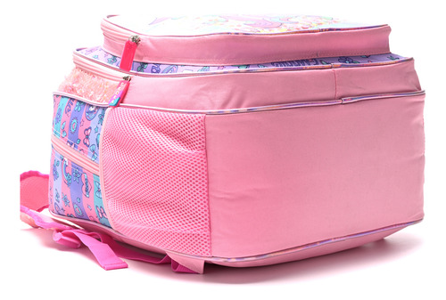 Mochila Escolar Unicornio 18, Espalda Skora Infantil - 13554 Color Rosa