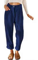 Comprar Pantalones De Pana Vintage Para Mujer, Pantalones De Cintura