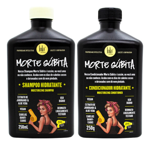 Lola Cosmetics Morte Súbita Kit Shampoo + Acondicionador 6c