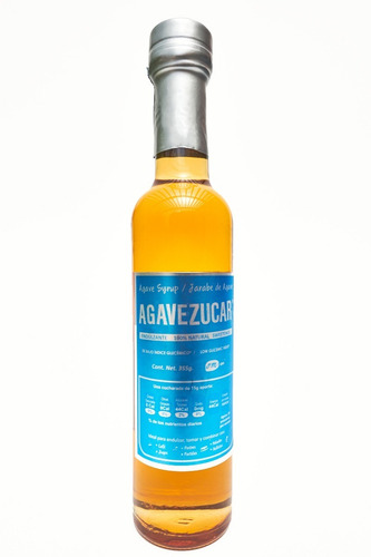 Agavezucar Jarabe De Agave Líquido Botella 355g