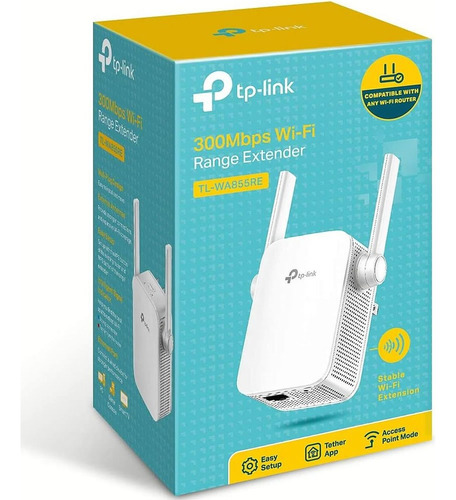 Repetidor Wifi Wireless N Extensor Tp-link Tl-wa855re 300mbp