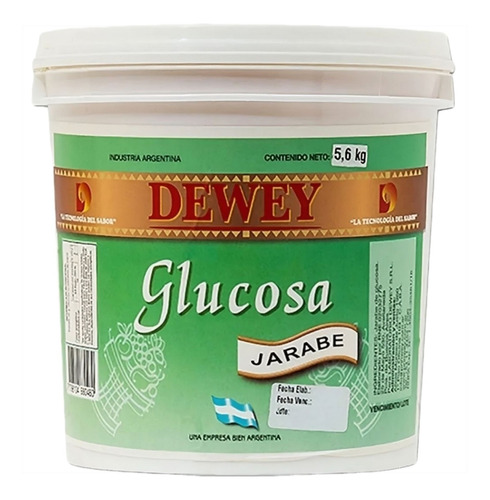 Balde Glucosa Dewey X 5.6kg
