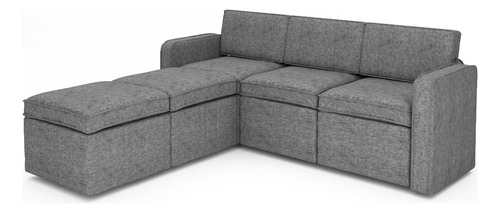Sofá Esquinero Sala Moderna Minimalista Sillón Coigurable Color Color