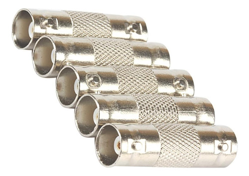 Xffcsec Bnc Y Rca Conector Coaxial: 5 Bnc Acoplador+ 5 Bnc A