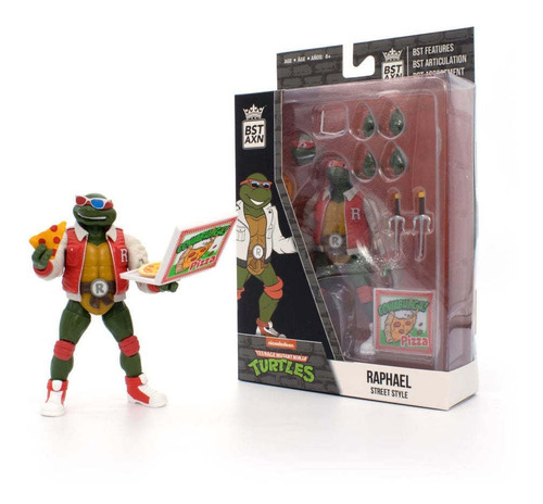 Figura Articulada Rafael Versión Street Letterman-tmnt-bst A