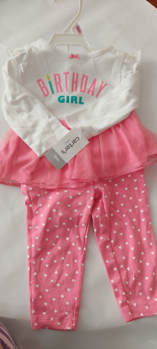 Conjunto Tutu Carters Original Talla 9m