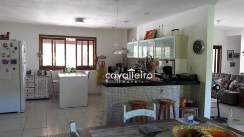 Chácara Com 2 Dormitórios À Venda, 5400 M² - Caxito - Maricá/rj - Ch0065