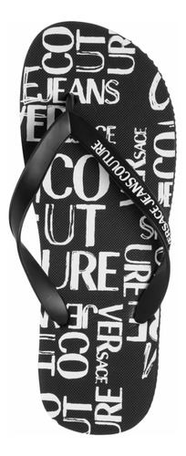 Chancla Versace Jeans Couture Flip Flop Mx 26 Negro