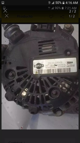 Alternador Nissan Pathfinder 2006 2012 R51 4.0 A 15 Dias