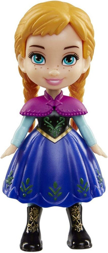 Disney Princess Poseable Anna Película Vestido Mini Niño Fro