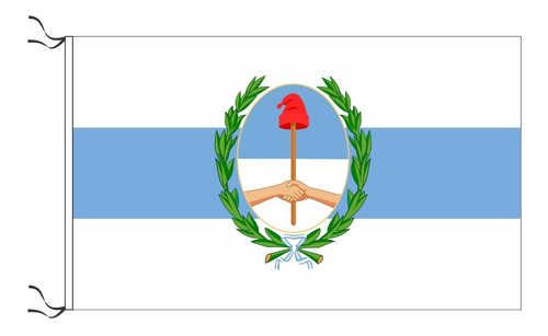 Bandera De Tucumán Con Escudo 120x70cm Oficial