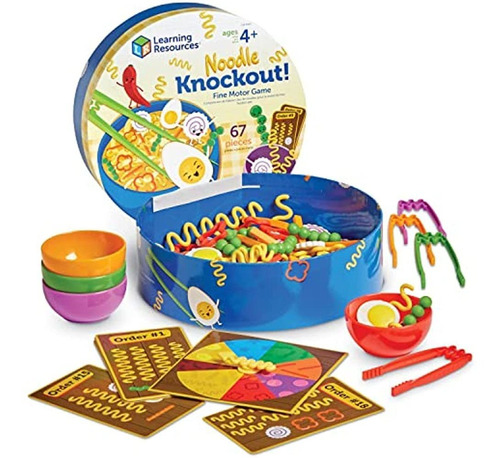 Recursos De Aprendizaje Noodle Knockout! Juego De Motricidad