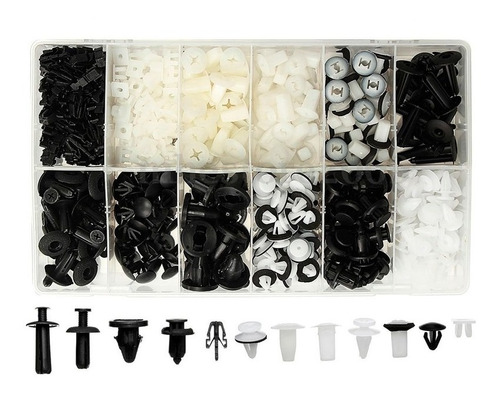 Kit Clips Plastico Mitsubishi Tapon De Tapiceria 370 Piezas