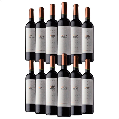 Vino Tinto Alma Mora Cabernet Sauvignon Pack X12 - 01mercado