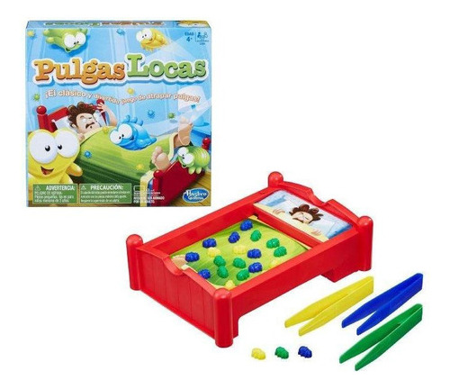 Juego De Mesa Hasbro Pulgas Locas E0884 En Español